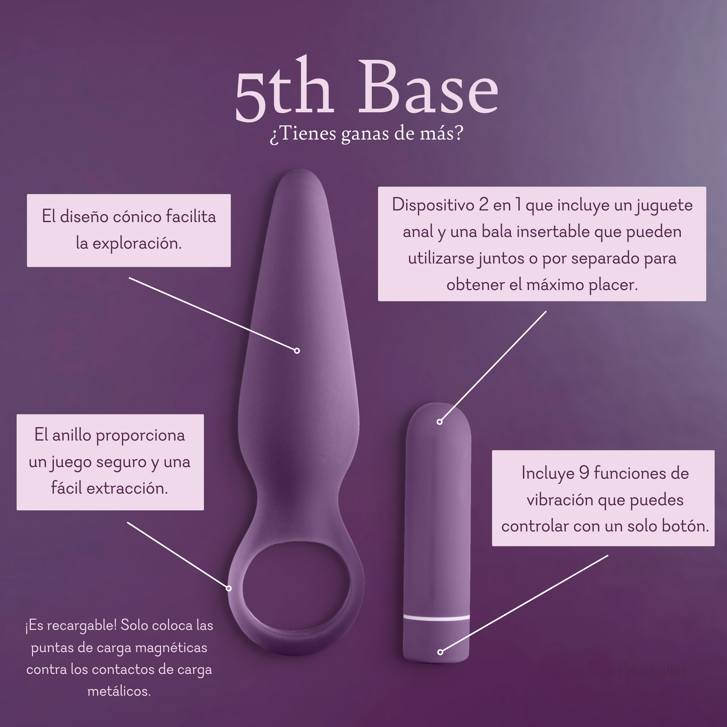 5th Base (Anal Probe With Bullet) anal sex, anal experience