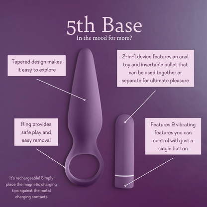 5th Base (Anal Probe With Bullet) anal sex, anal experience