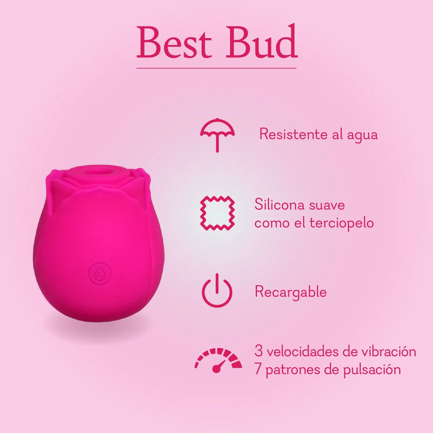 Clitoral Vibrators     Best Bud         Air Pressure Vibrator