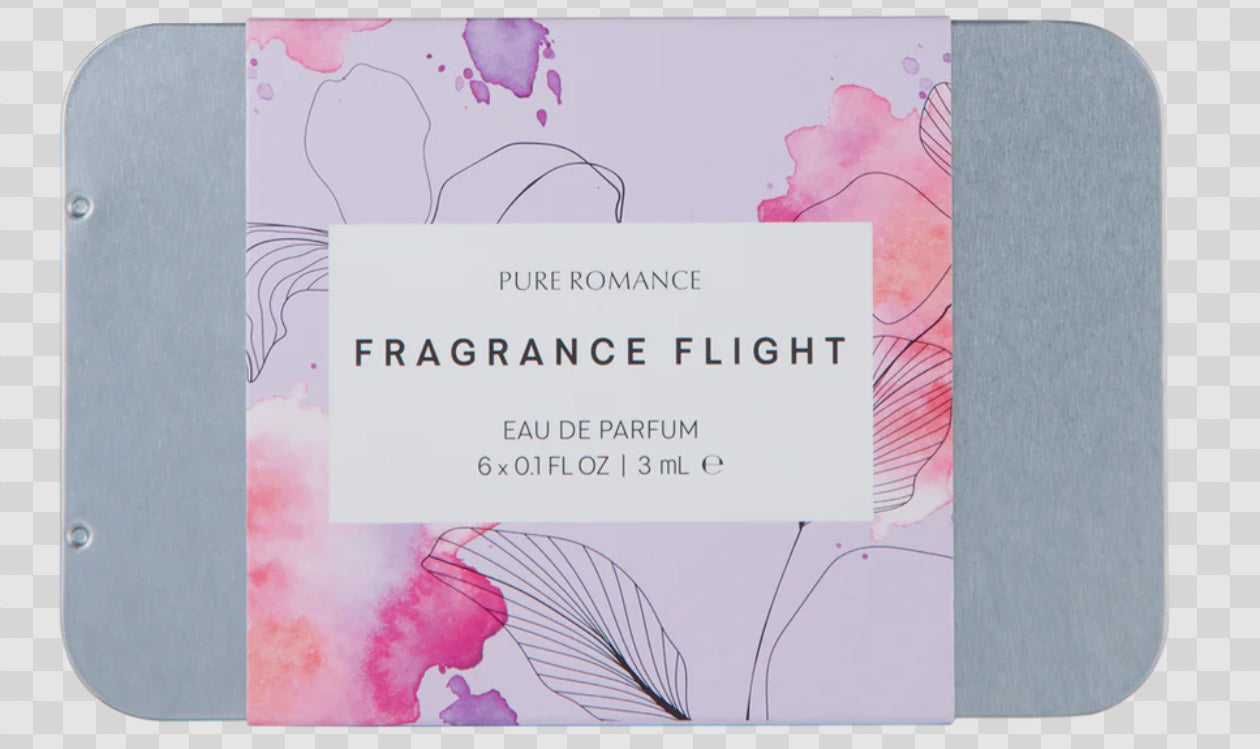 FRAGANCE FLIGHT  EAU DE PARFUM 6 X0.1FL O/ 3ML