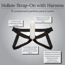 Hollow Strap-On with Harness Dildo