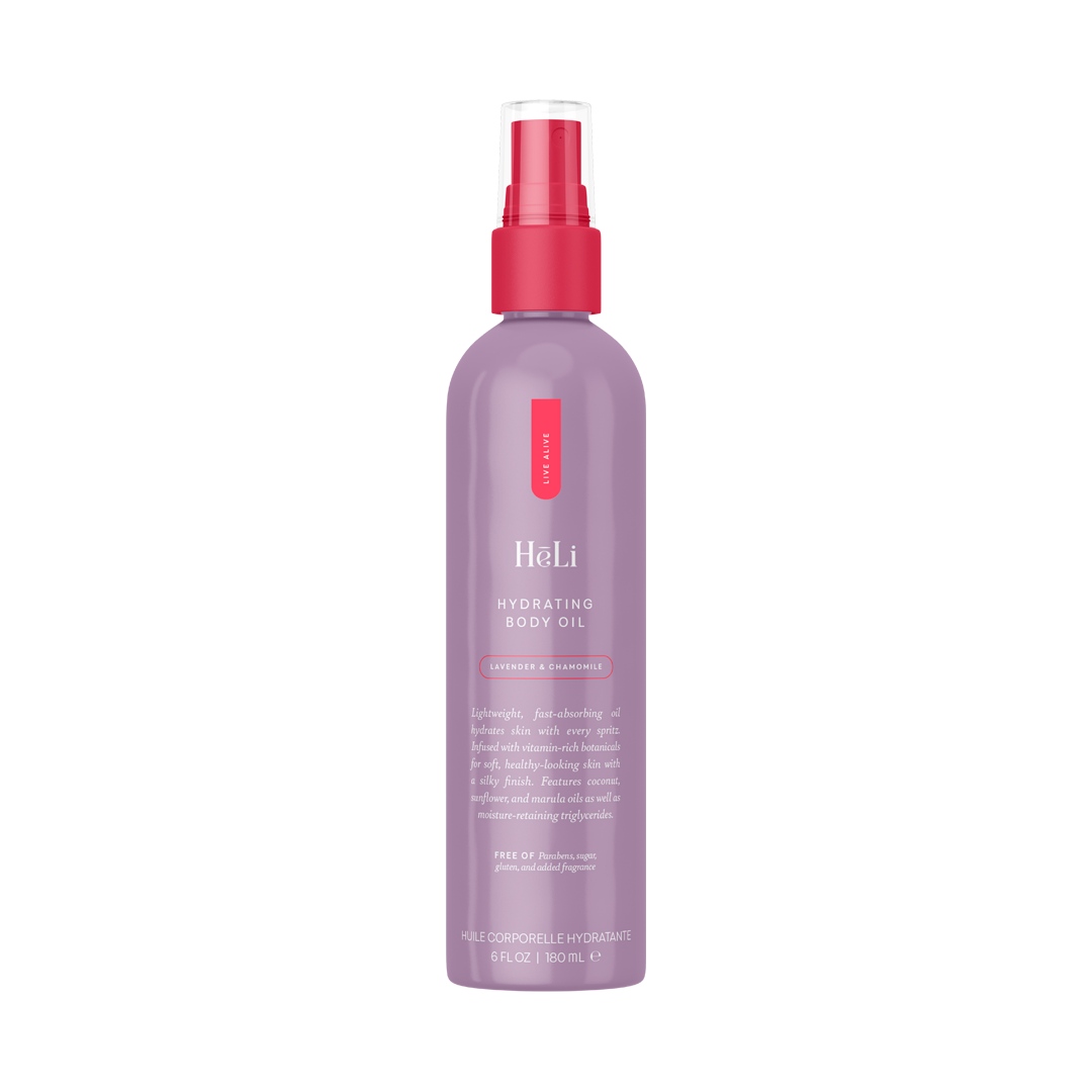 Hydrating body oil- HēLi Lavender & Chamomile