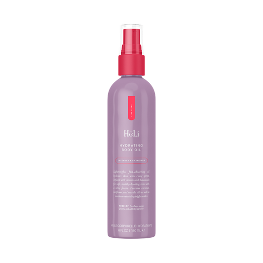 Hydrating body oil- HēLi Lavender & Chamomile